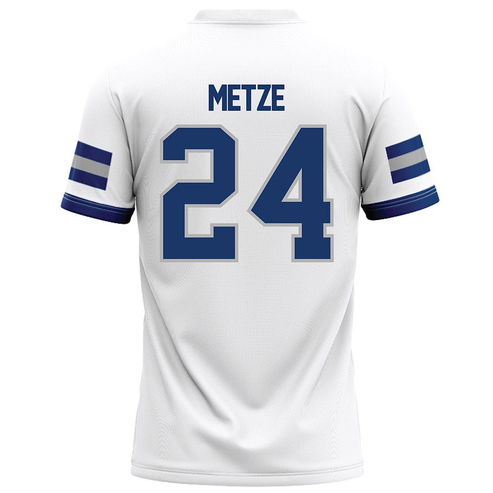 Drake - NCAA Football : Jake Metze - White Football Jersey-1