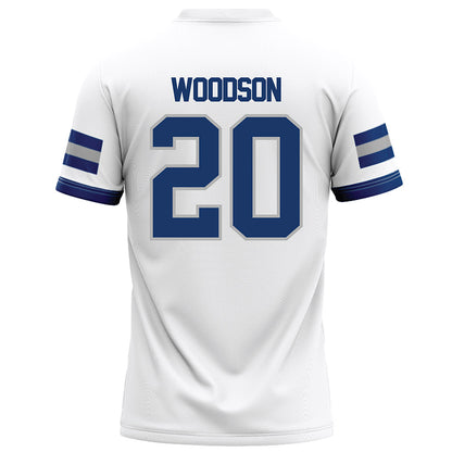 Drake - NCAA Football : Luke Woodson - White Football Jersey-1