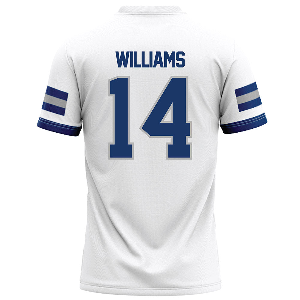 Drake - NCAA Football : Tommy Williams - White Football Jersey-1