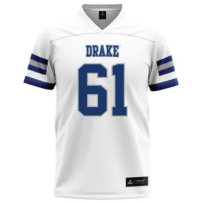 Drake - NCAA Football : Armand Voloder - White Football Jersey-0