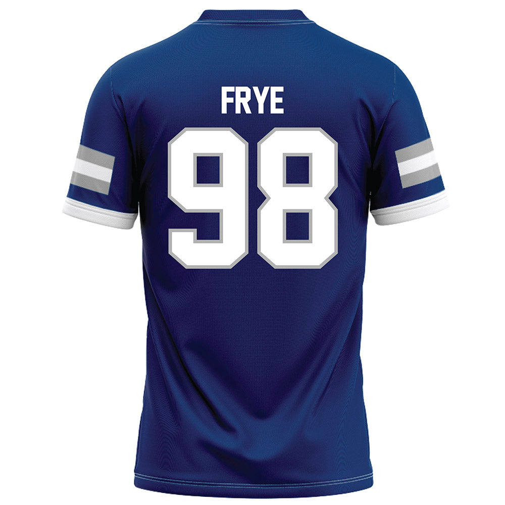 Drake - NCAA Football : Duke Frye - Royal Football Jersey