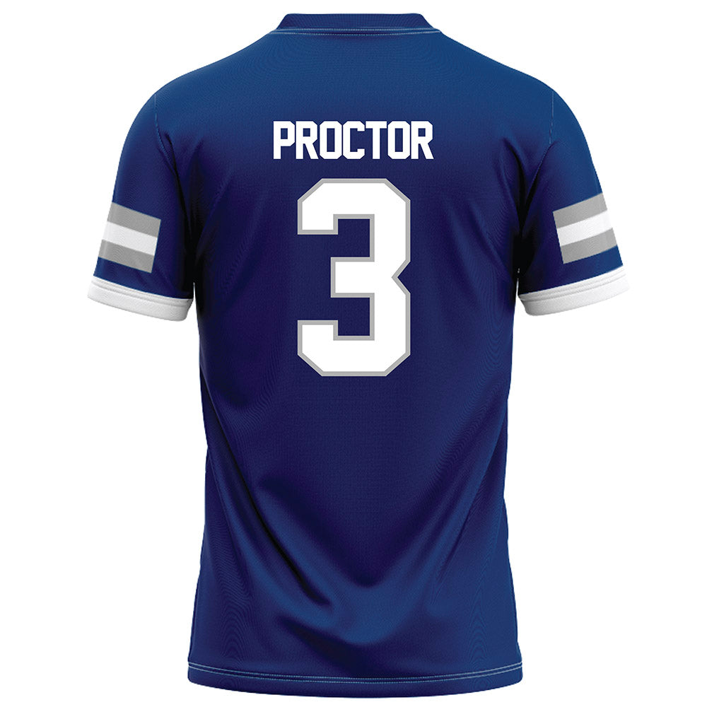 Drake - NCAA Football : Taye Proctor - Royal Football Jersey-1