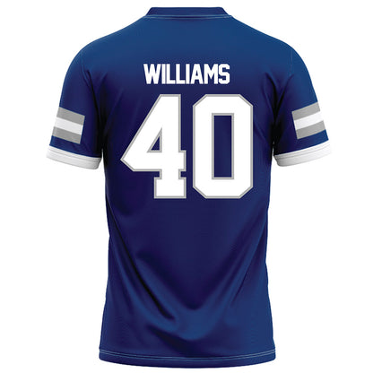 Drake - NCAA Football : Jadon Williams - Royal Football Jersey