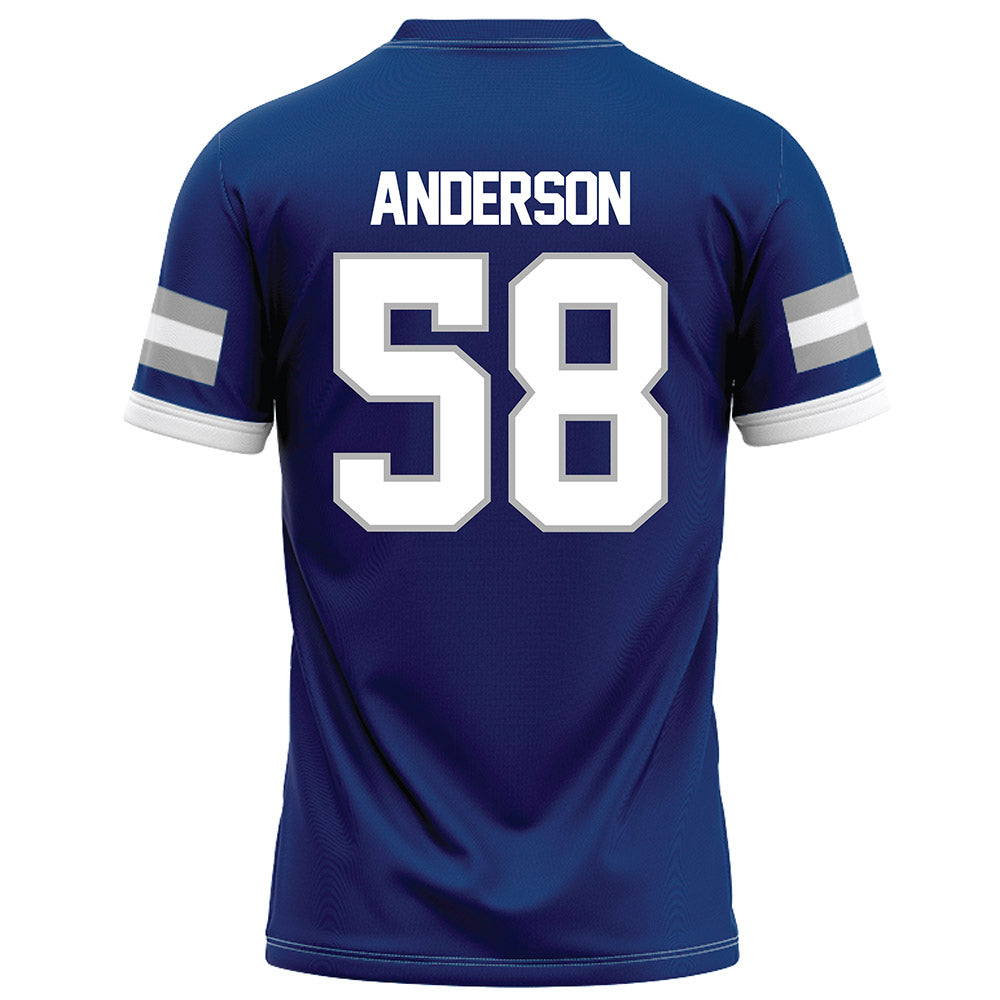 Drake - NCAA Football : Trystan Anderson - Royal Football Jersey