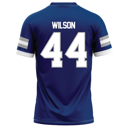 Drake - NCAA Football : Benjamin Wilson - Royal Football Jersey