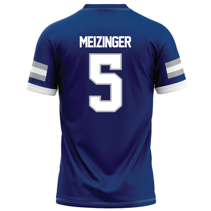 Drake - NCAA Football : Jaden Meizinger - Royal Football Jersey-1