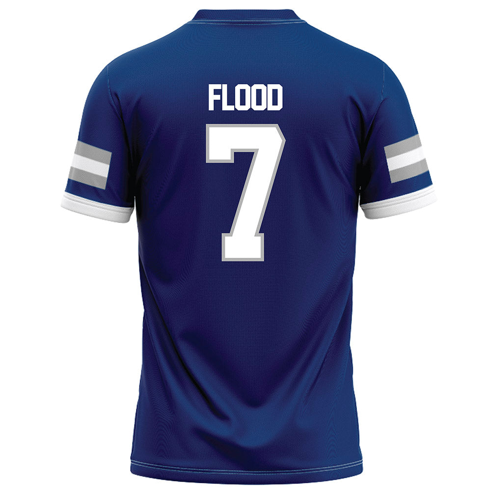 Drake - NCAA Football : JR Flood - Royal Football Jersey