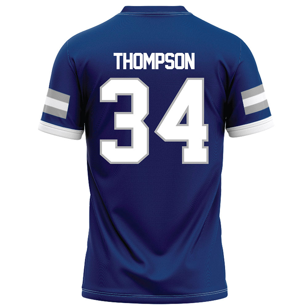 Drake - NCAA Football : Luke Thompson - Royal Football Jersey-1