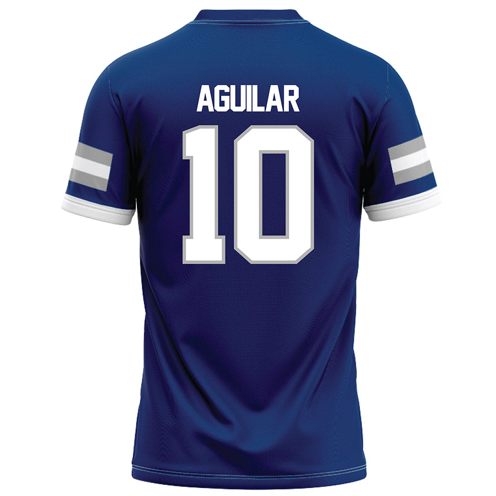 Drake - NCAA Football : Christian Aguilar - Royal Football Jersey