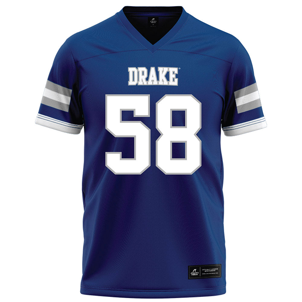 Drake - NCAA Football : Trystan Anderson - Royal Football Jersey