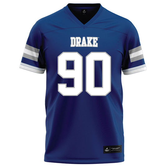 Drake - NCAA Football : Finn Claypool - Royal Football Jersey