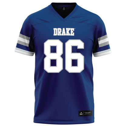 Drake - NCAA Football : Jaxon Laminack - Royal Football Jersey