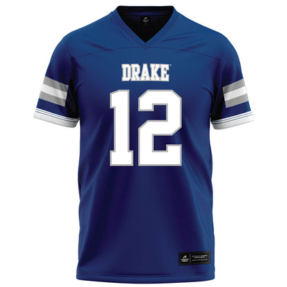 Drake - NCAA Football : Kemani Wilson - Royal Football Jersey