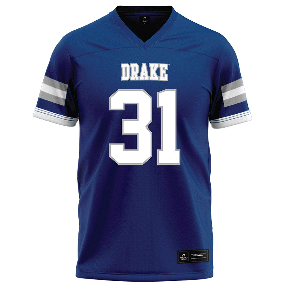 Drake - NCAA Football : Nick Humphries - Royal Football Jersey-0