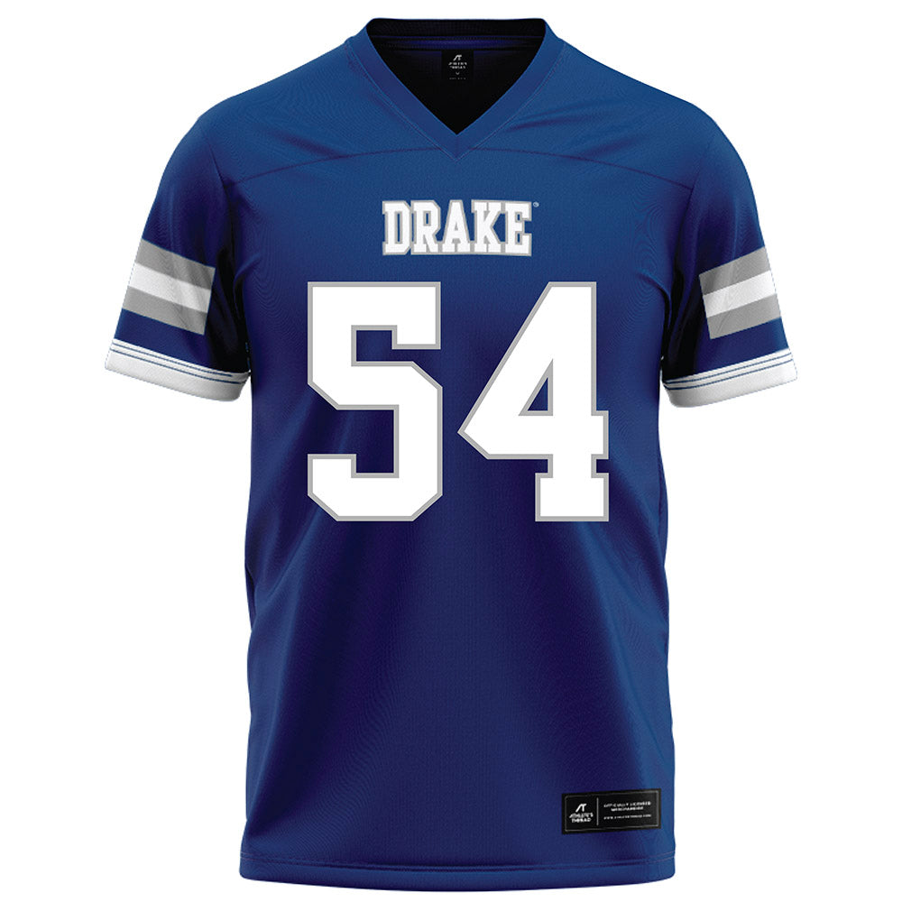 Drake - NCAA Football : Tom Shefte - Royal Football Jersey