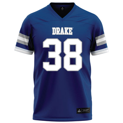 Drake - NCAA Football : Nicholas Joseph - Royal Football Jersey