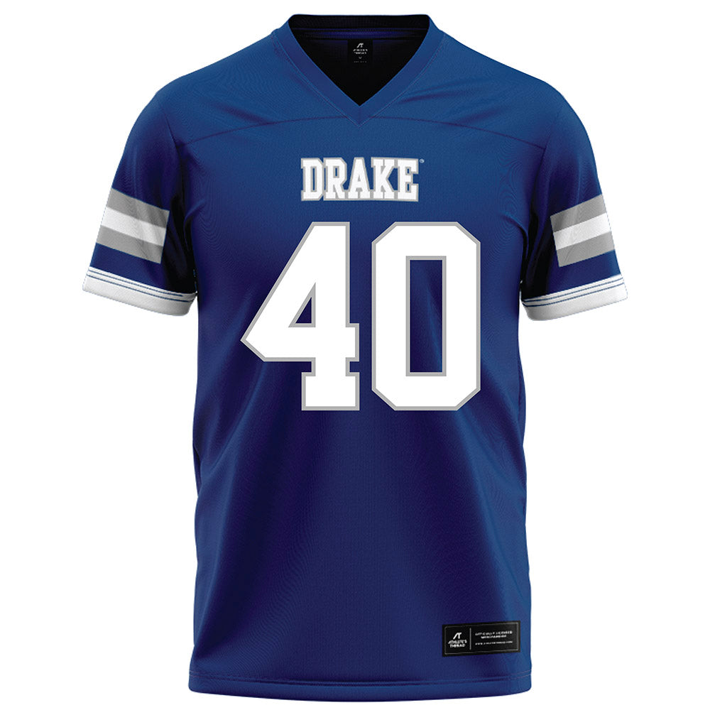 Drake - NCAA Football : Jadon Williams - Royal Football Jersey