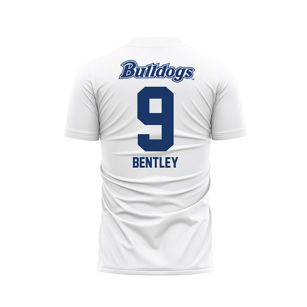 Drake - NCAA Women's Soccer : Maia Bentley - White Soccer Jersey-1