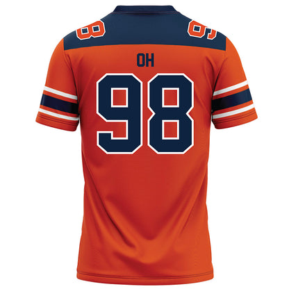 Syracuse - NCAA Football : Jadyn Oh - Orange Football Jersey