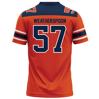 Syracuse - NCAA Football : Dametrius Weatherspoon - Orange Football Jersey-1