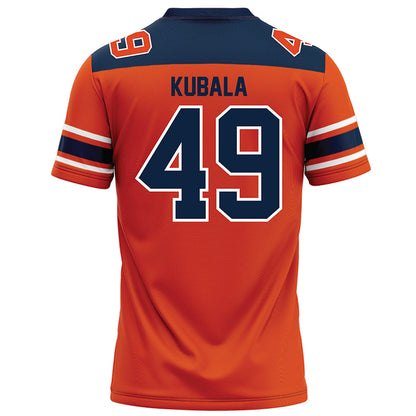 Syracuse - NCAA Football : Joshua Kubala - Orange Football Jersey