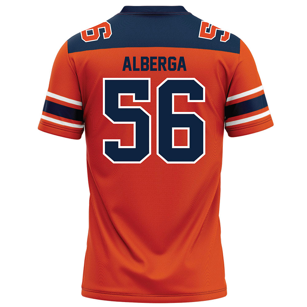 Syracuse - NCAA Football : Patrick Alberga - Orange Football Jersey