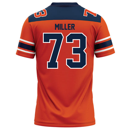 Syracuse - NCAA Football : Joshua Miller - Orange Football Jersey-1