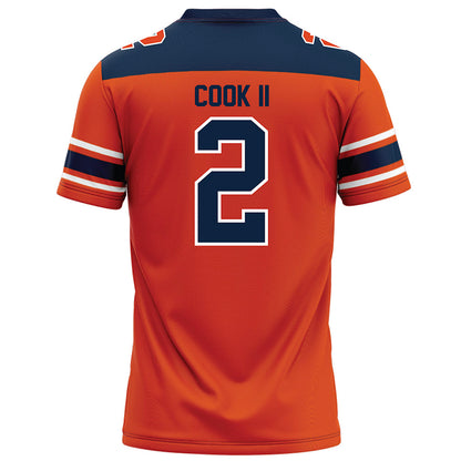 Syracuse - NCAA Football : Johntay Cook II - Orange Football Jersey-1