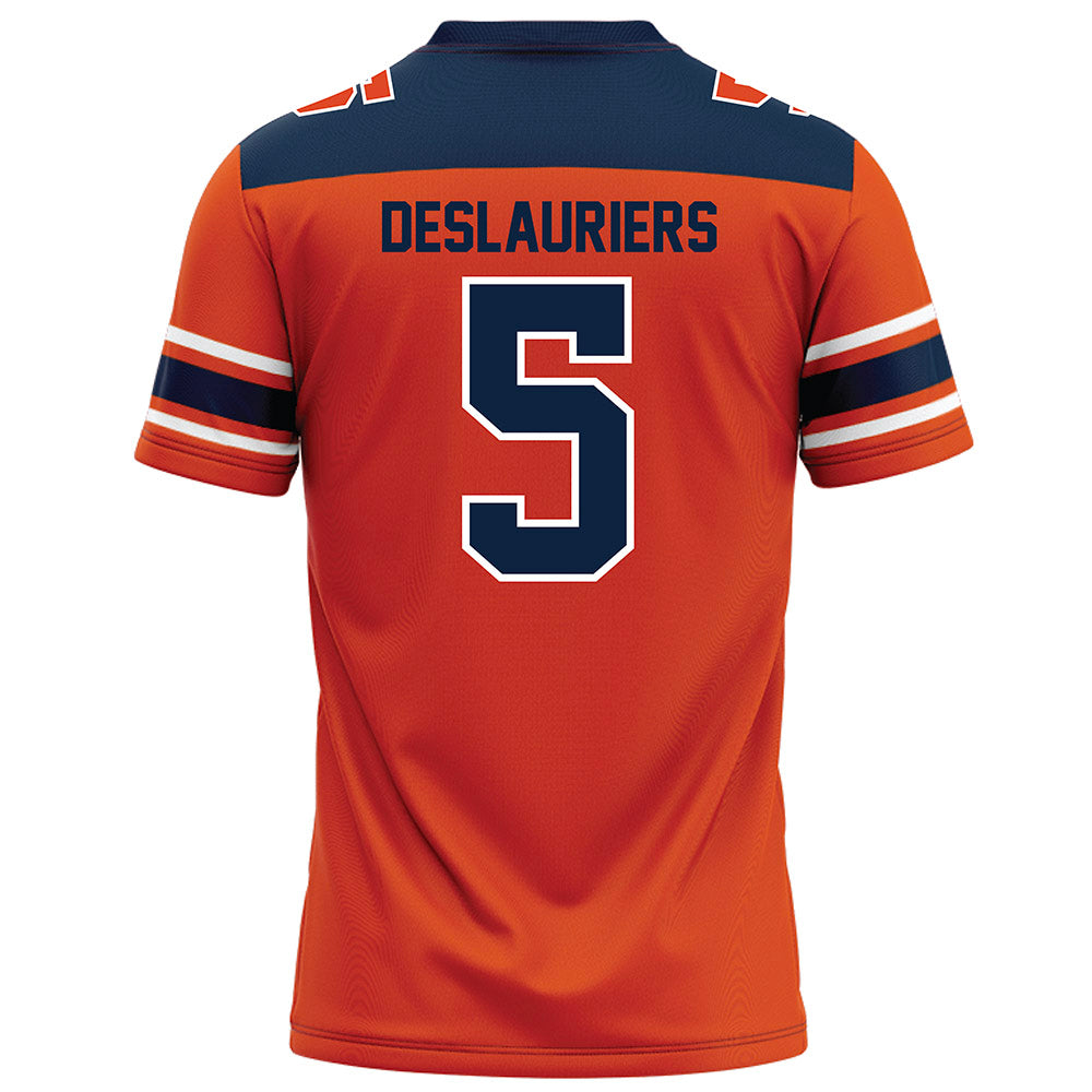 Syracuse - NCAA Football : Antoine Deslauriers - Orange Football Jersey-1