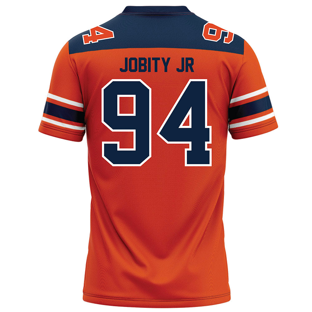 Syracuse - NCAA Football : Kevin Jobity Jr - Orange Football Jersey