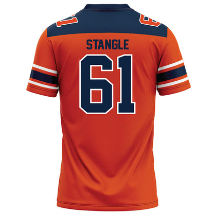 Syracuse - NCAA Football : Ethan Stangle - Orange Football Jersey