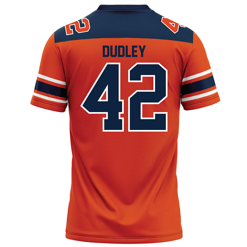 Syracuse - NCAA Football : William Dudley - Orange Football Jersey-1