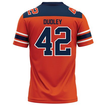Syracuse - NCAA Football : William Dudley - Orange Football Jersey-1