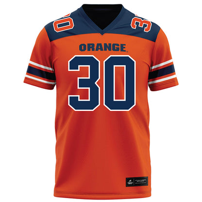 Syracuse - NCAA Football : Chase Simmons - Orange Football Jersey-0