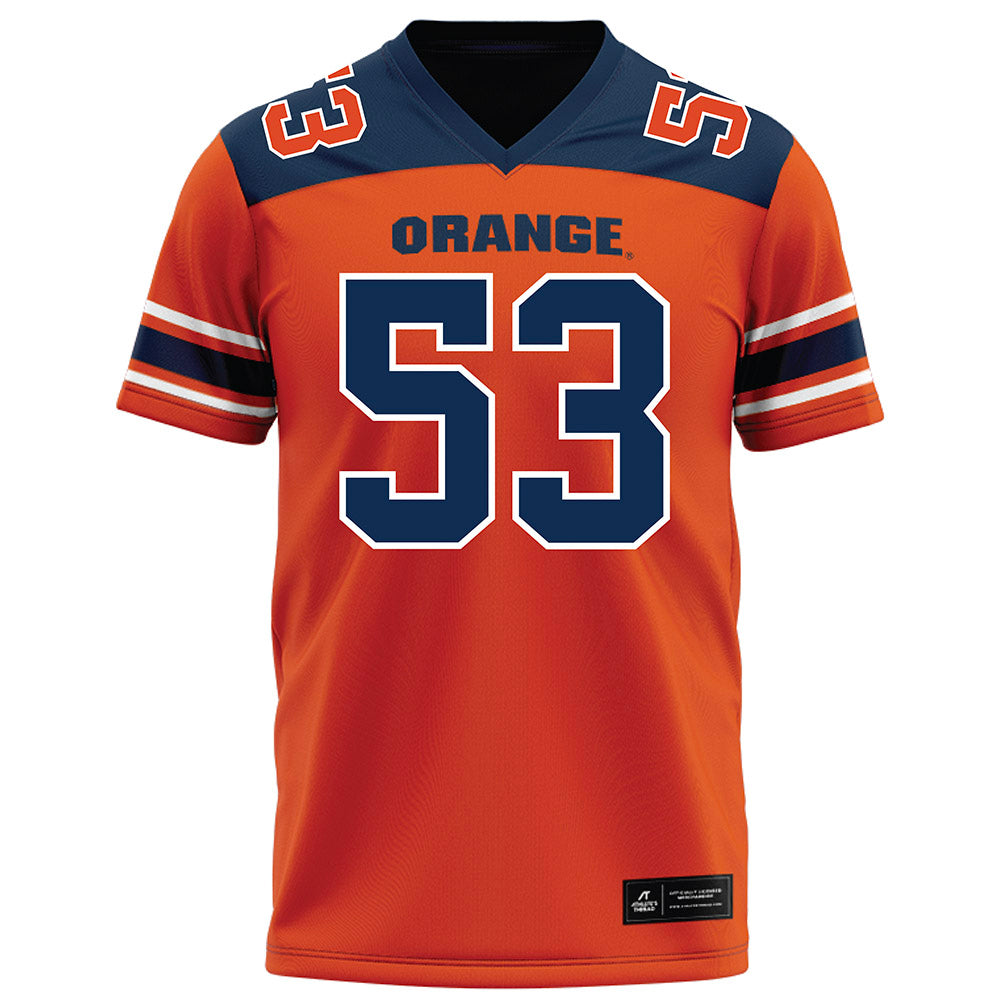 Syracuse - NCAA Football : Ted Olsen - Orange Football Jersey