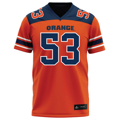 Syracuse - NCAA Football : Ted Olsen - Orange Football Jersey