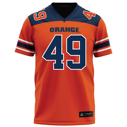 Syracuse - NCAA Football : Joshua Kubala - Orange Football Jersey