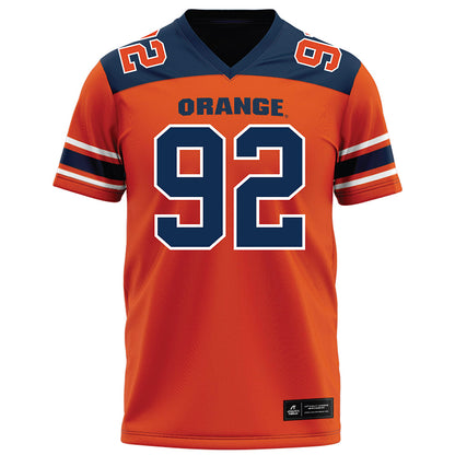Syracuse - NCAA Football : Rashard Perry - Orange Football Jersey