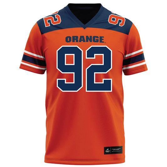 Syracuse - NCAA Football : Rashard Perry - Orange Football Jersey