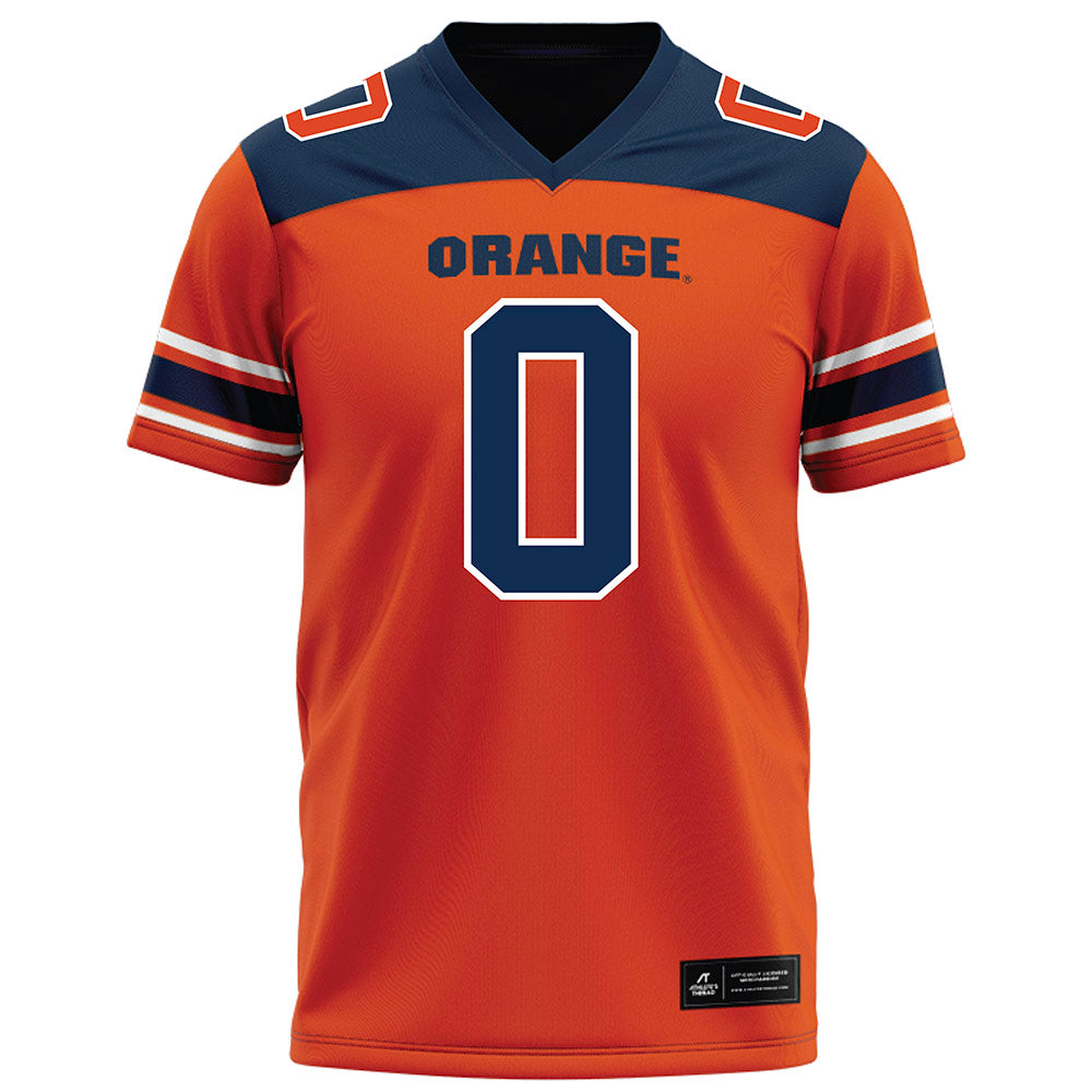 Syracuse - NCAA Football : David Clement - Orange Football Jersey-0