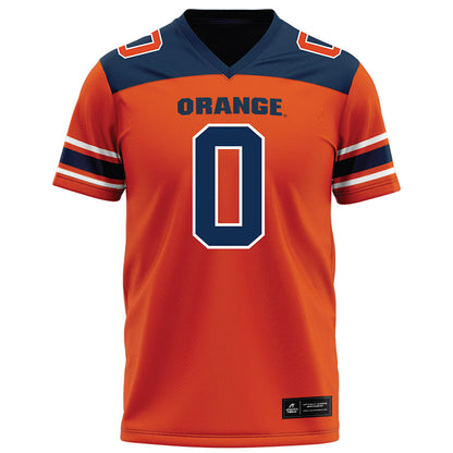 Syracuse - NCAA Football : David Clement - Orange Football Jersey-0