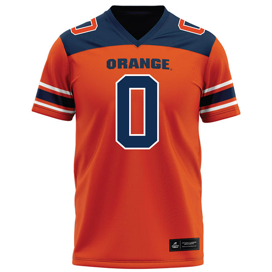 Syracuse - NCAA Football : David Clement - Orange Football Jersey-0