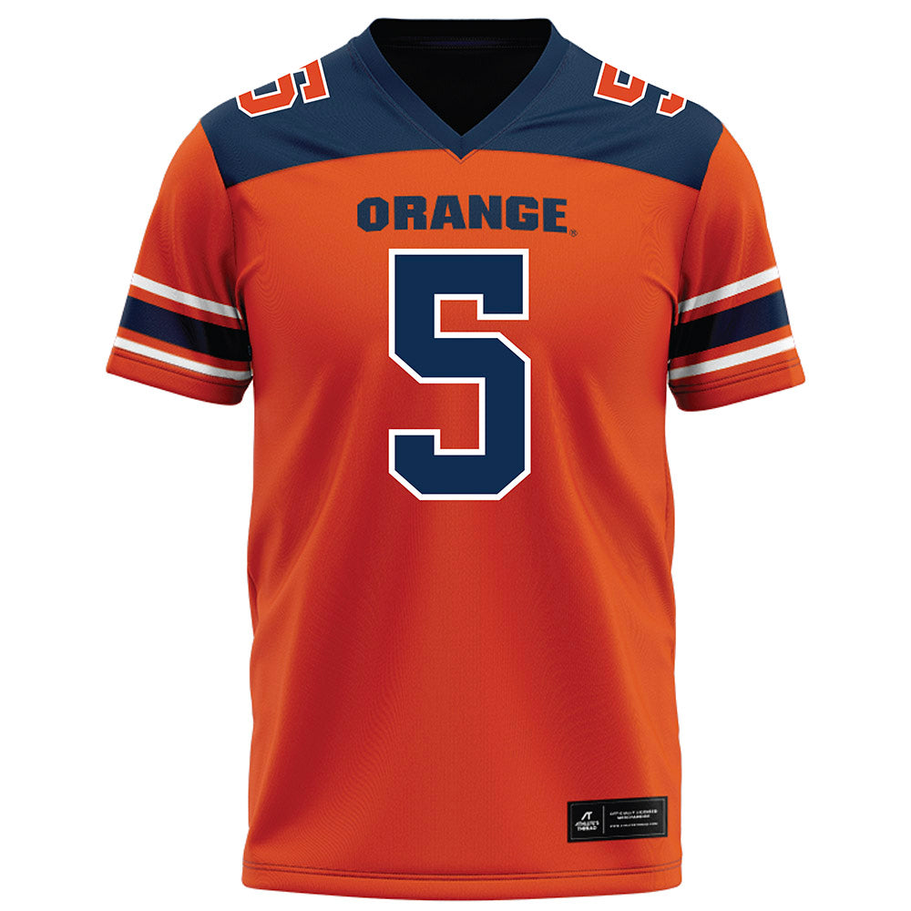 Syracuse - NCAA Football : Antoine Deslauriers - Orange Football Jersey-0