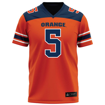 Syracuse - NCAA Football : Antoine Deslauriers - Orange Football Jersey-0