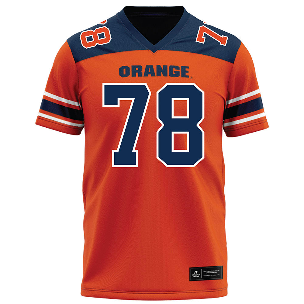 Syracuse - NCAA Football : Joe Cruz - Orange Football Jersey