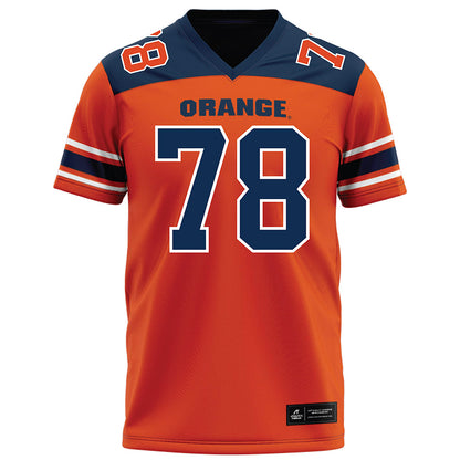 Syracuse - NCAA Football : Joe Cruz - Orange Football Jersey