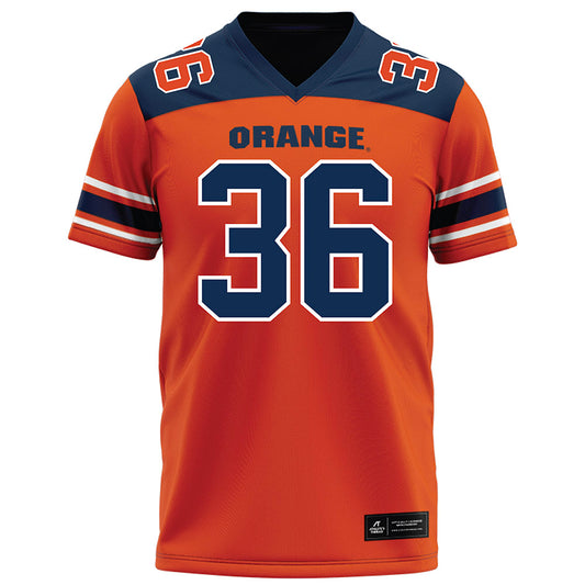 Syracuse - NCAA Football : Lucas Vermeulen - Orange Football Jersey-0