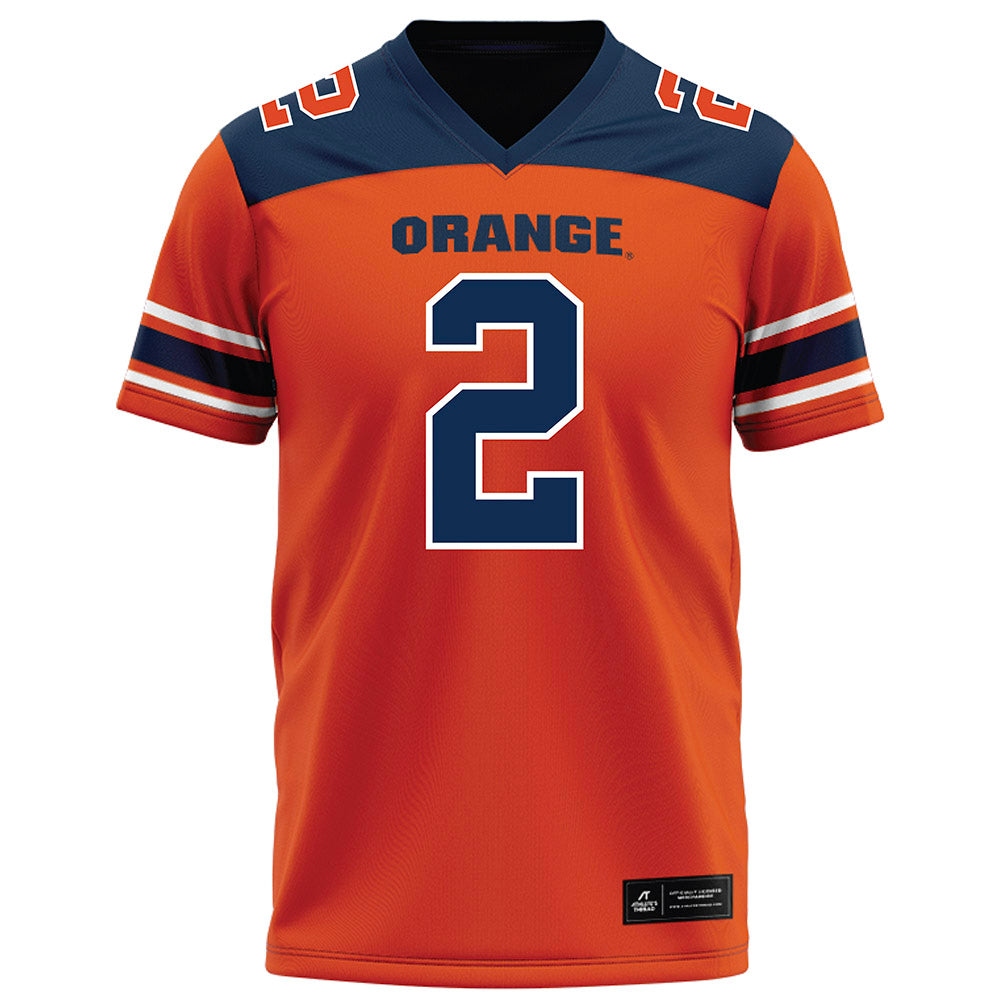 Syracuse - NCAA Football : Duce Chestnut - Orange Football Jersey-0