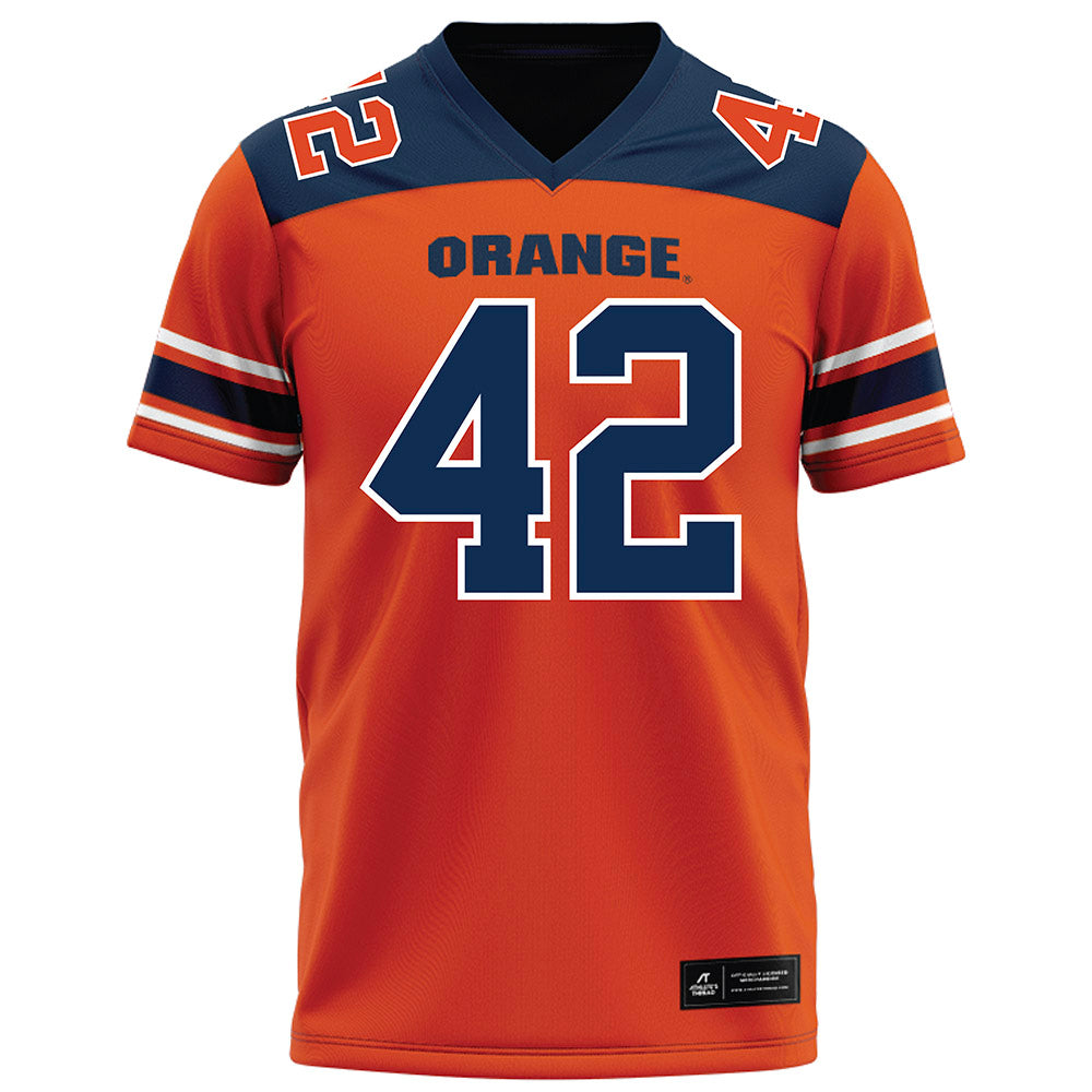Syracuse - NCAA Football : William Dudley - Orange Football Jersey-0