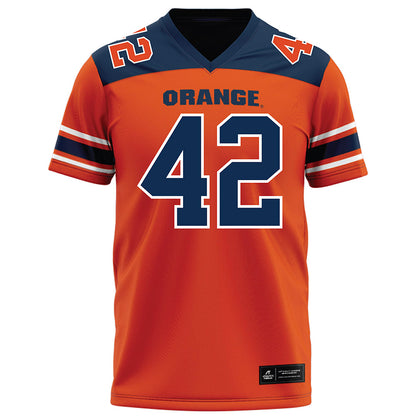 Syracuse - NCAA Football : William Dudley - Orange Football Jersey-0